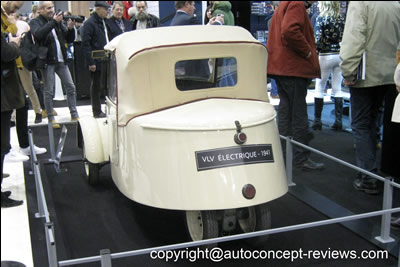 1941 Peugeot VLV Electric Car - Exhibit Amicale Peugeot 